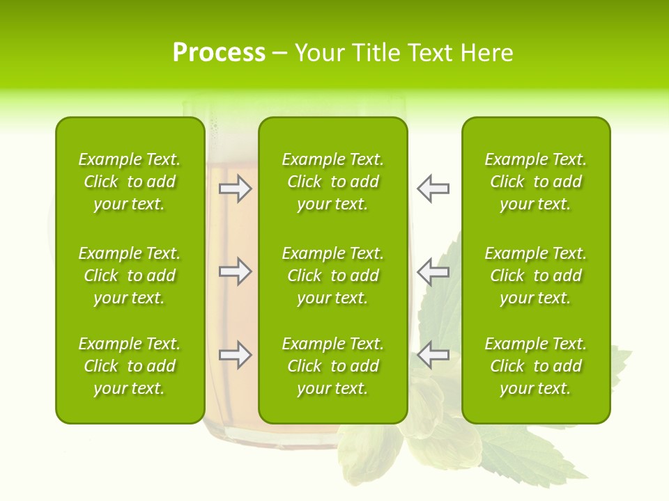 Drought Taste Frame PowerPoint Template