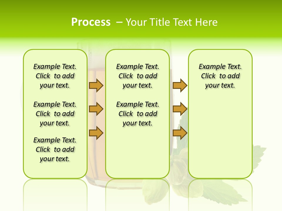 Drought Taste Frame PowerPoint Template