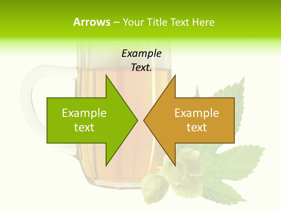 Drought Taste Frame PowerPoint Template