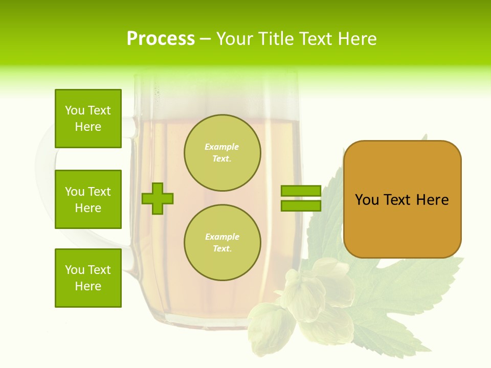 Drought Taste Frame PowerPoint Template