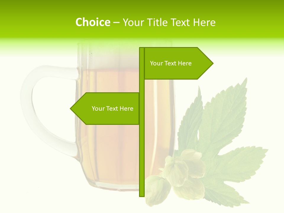 Drought Taste Frame PowerPoint Template