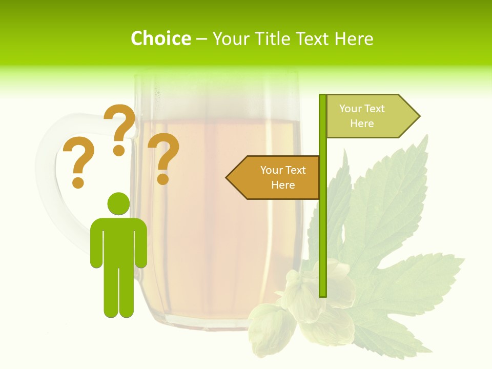 Drought Taste Frame PowerPoint Template