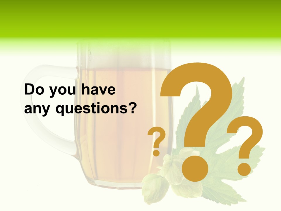 Drought Taste Frame PowerPoint Template