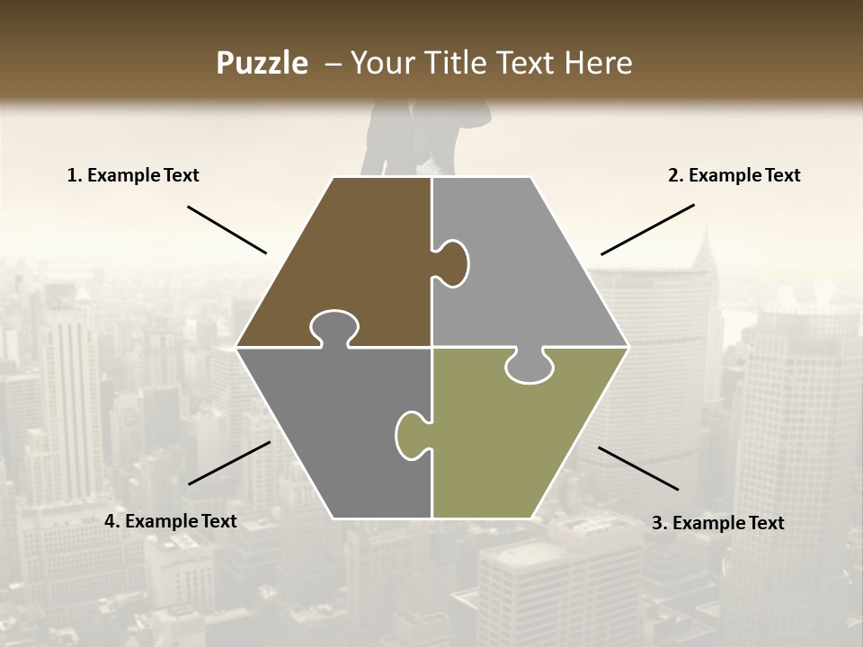 Building Man Idea PowerPoint Template