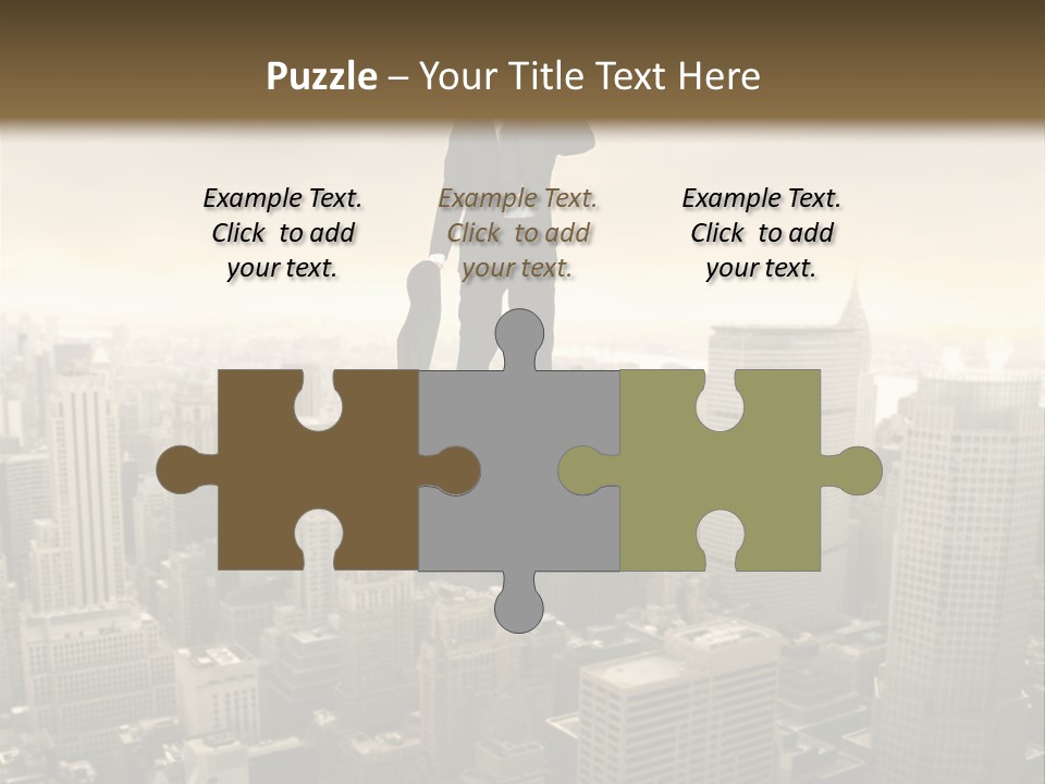 Building Man Idea PowerPoint Template