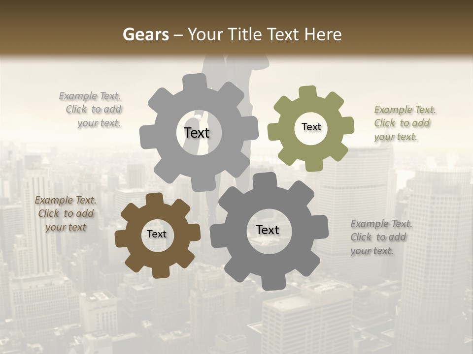Building Man Idea PowerPoint Template