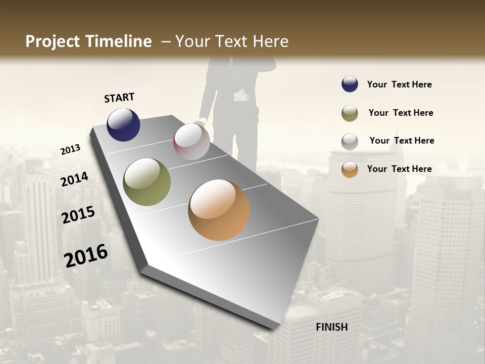 Building Man Idea PowerPoint Template
