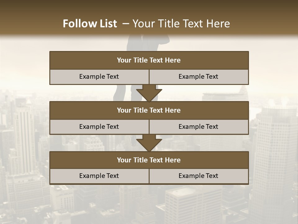 Building Man Idea PowerPoint Template
