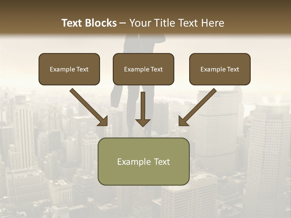Building Man Idea PowerPoint Template