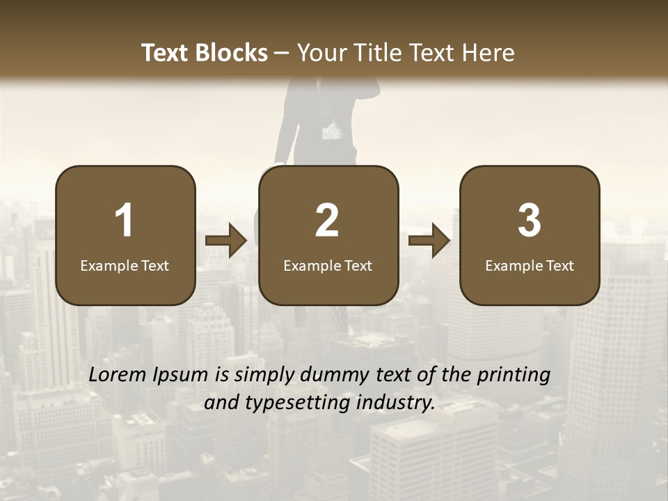 Building Man Idea PowerPoint Template