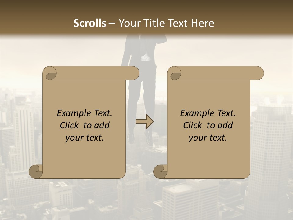 Building Man Idea PowerPoint Template