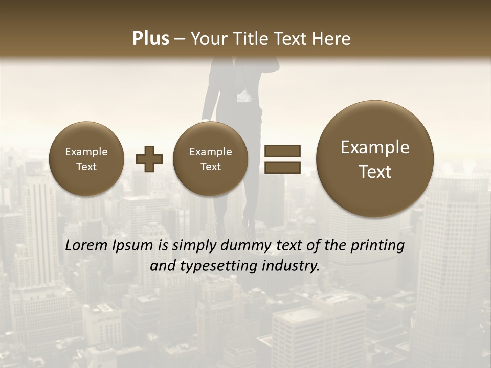 Building Man Idea PowerPoint Template