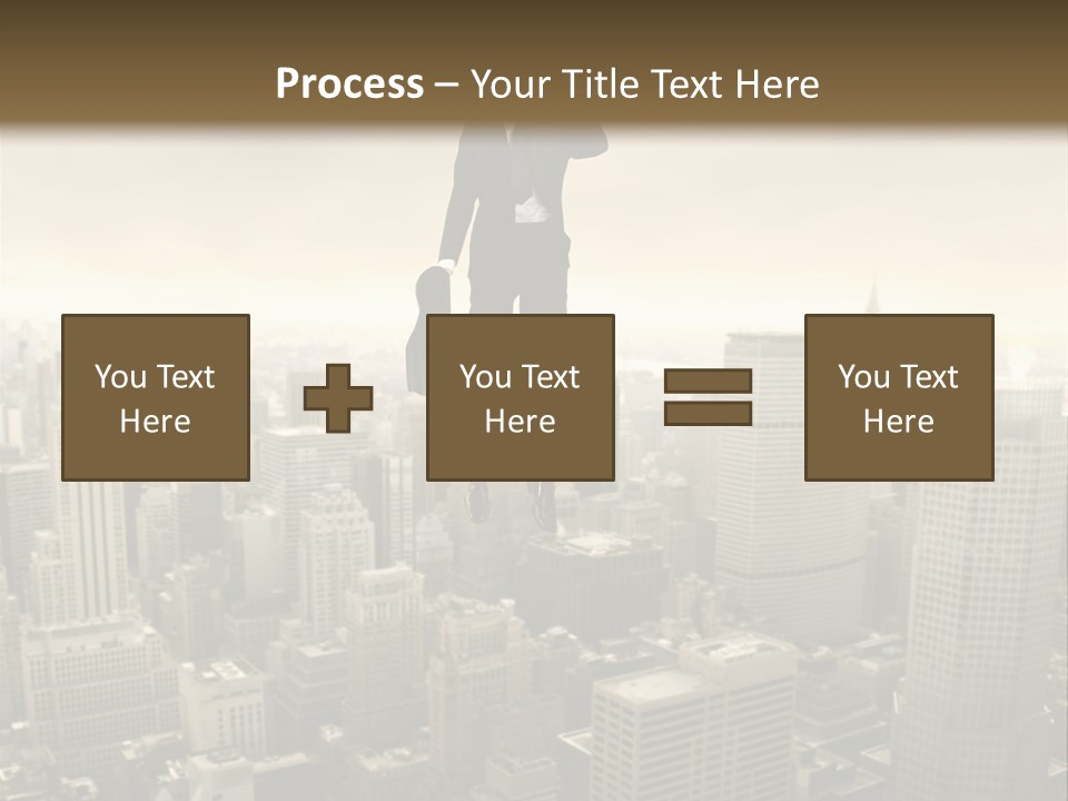Building Man Idea PowerPoint Template