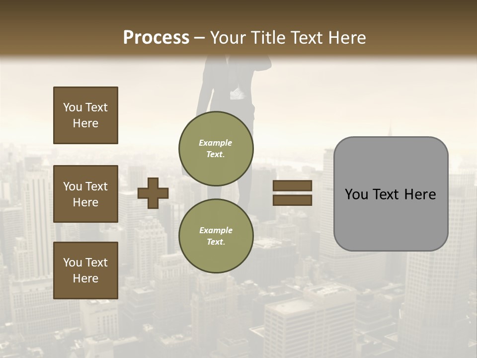 Building Man Idea PowerPoint Template