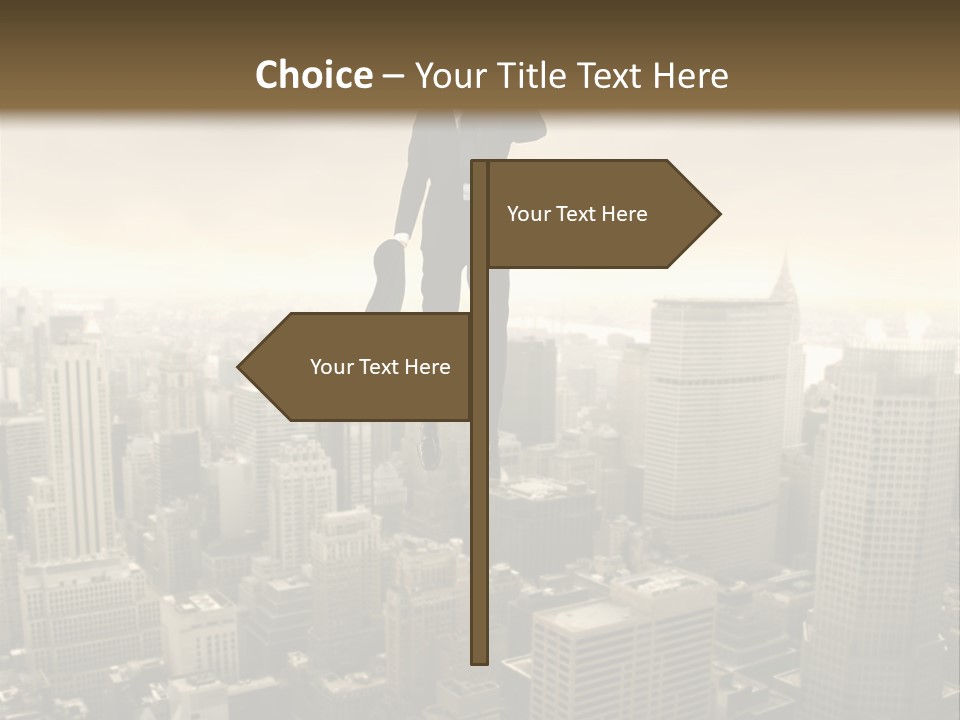 Building Man Idea PowerPoint Template