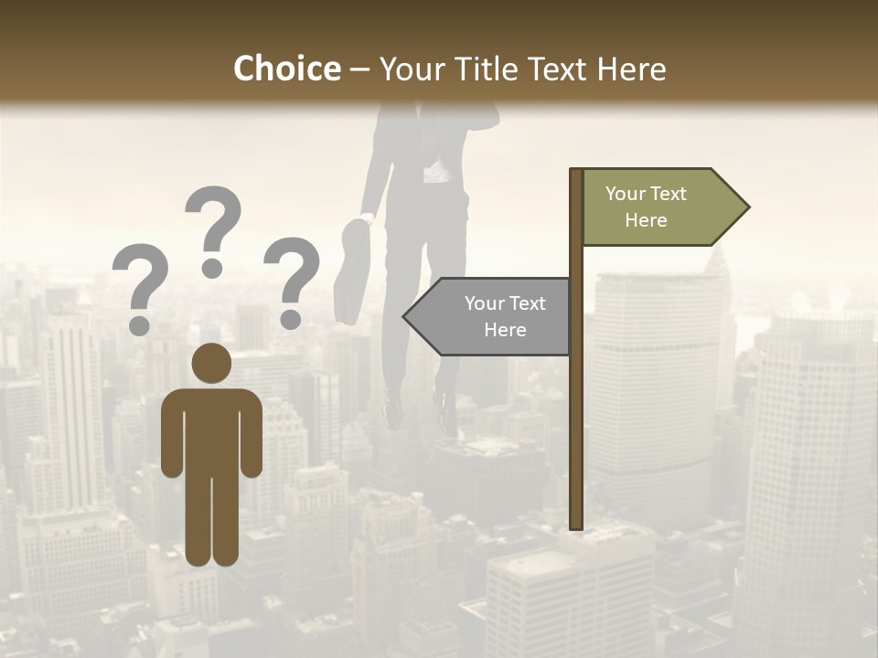 Building Man Idea PowerPoint Template