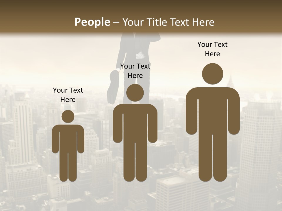 Building Man Idea PowerPoint Template