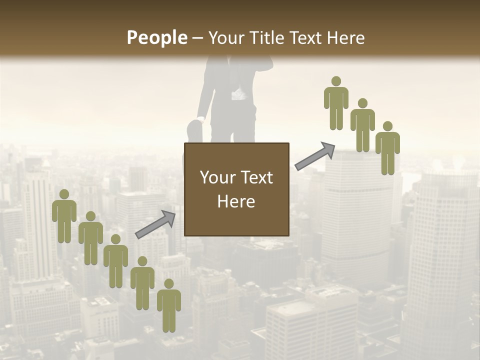 Building Man Idea PowerPoint Template