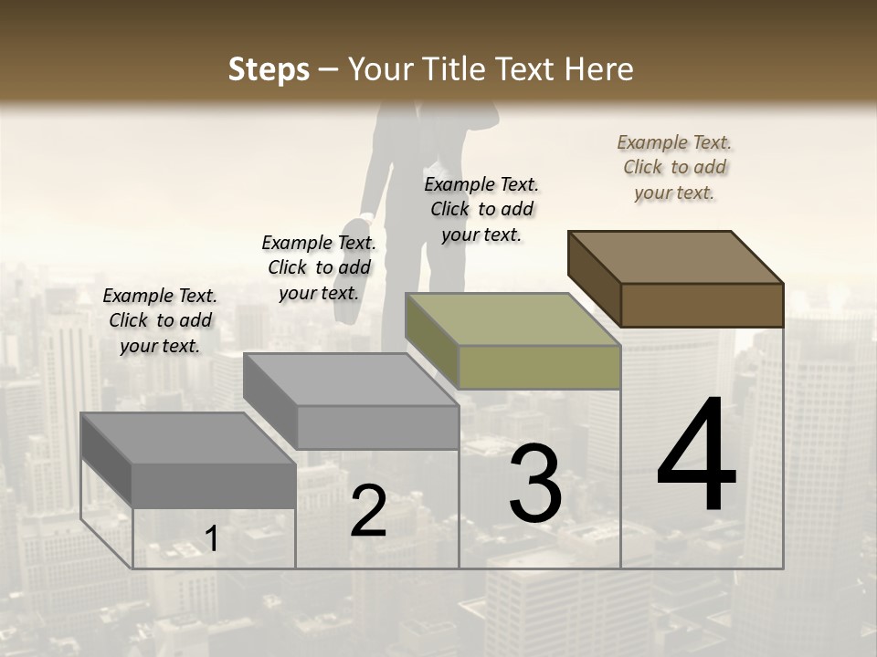 Building Man Idea PowerPoint Template
