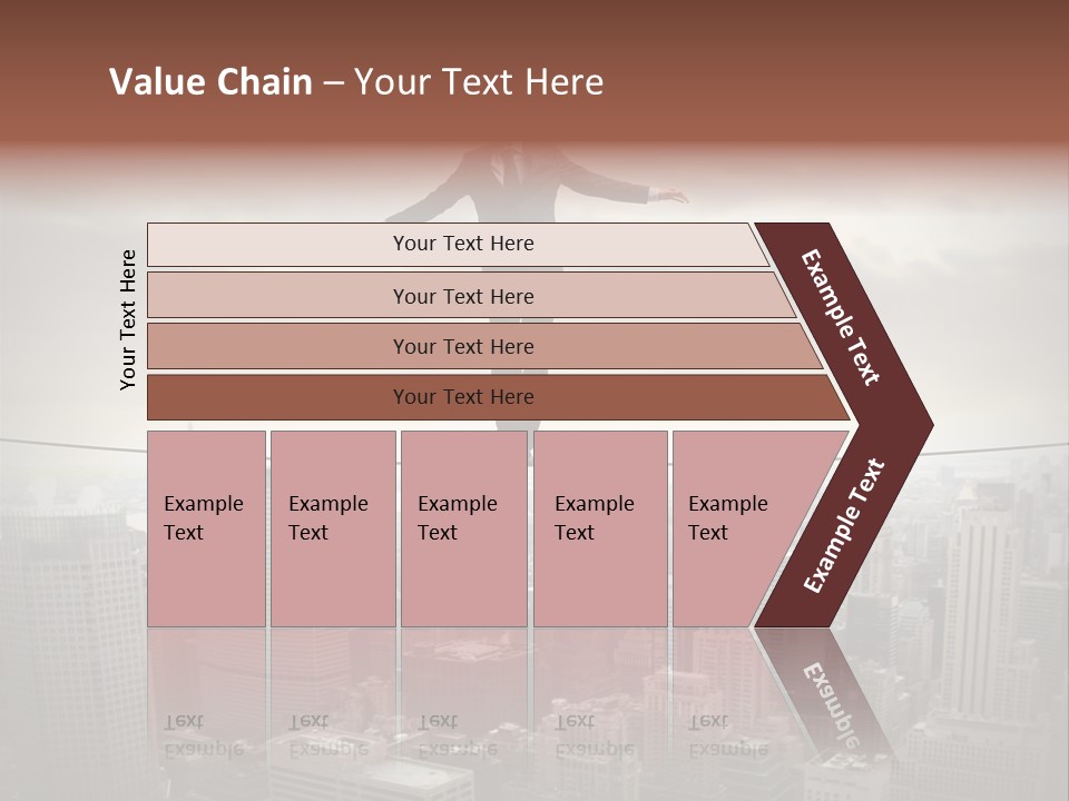Adult Fear City PowerPoint Template