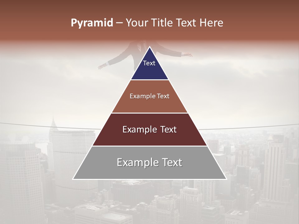 Adult Fear City PowerPoint Template