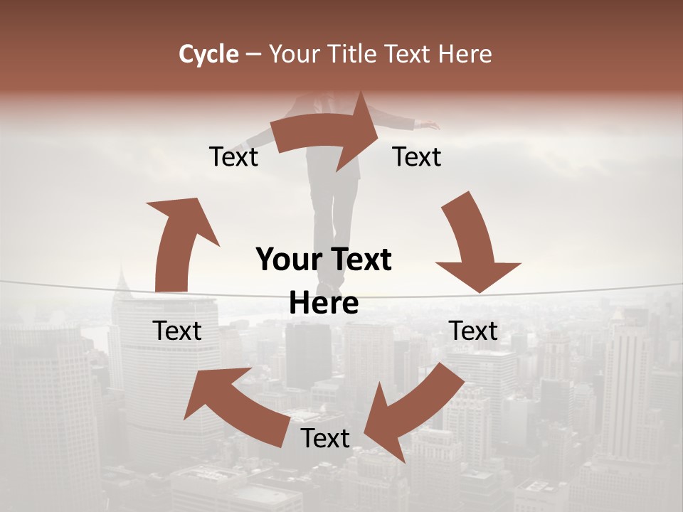 Adult Fear City PowerPoint Template