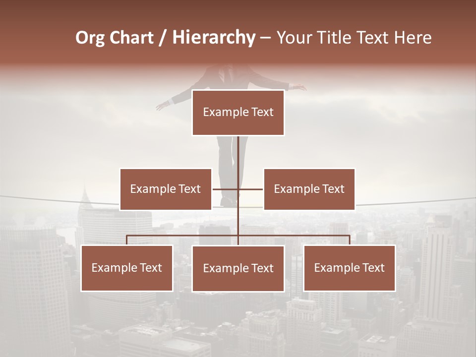Adult Fear City PowerPoint Template