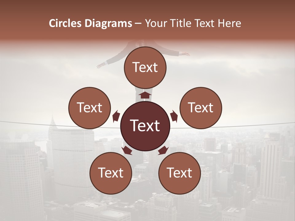 Adult Fear City PowerPoint Template