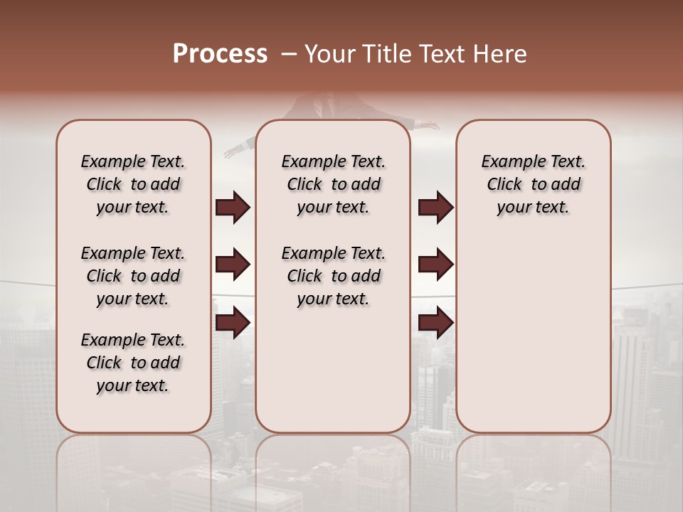 Adult Fear City PowerPoint Template