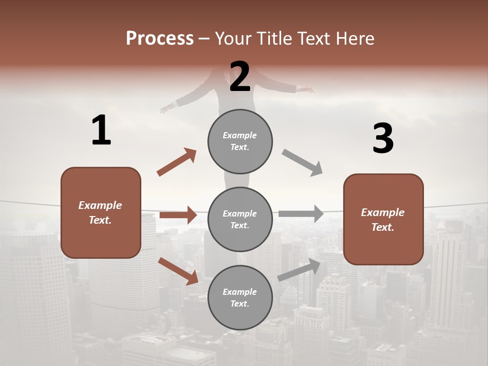 Adult Fear City PowerPoint Template