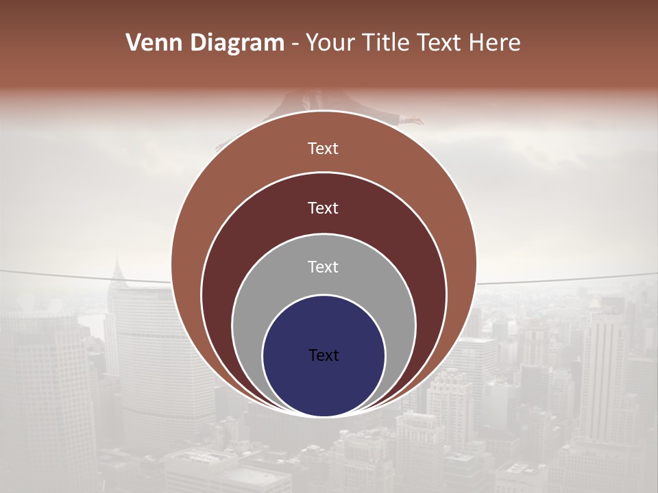 Adult Fear City PowerPoint Template