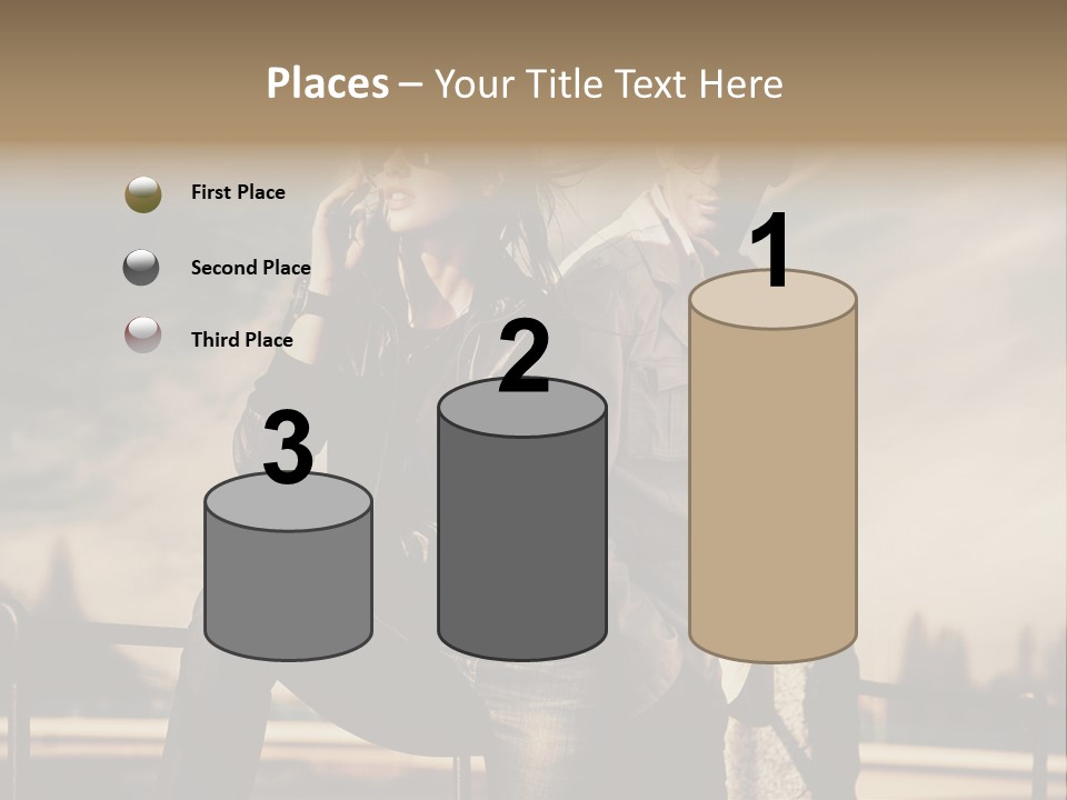 Person Y Fashion PowerPoint Template