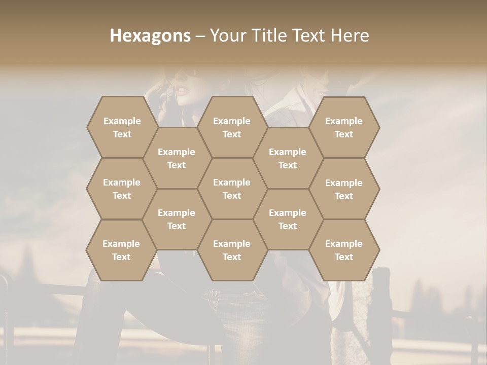 Person Y Fashion PowerPoint Template