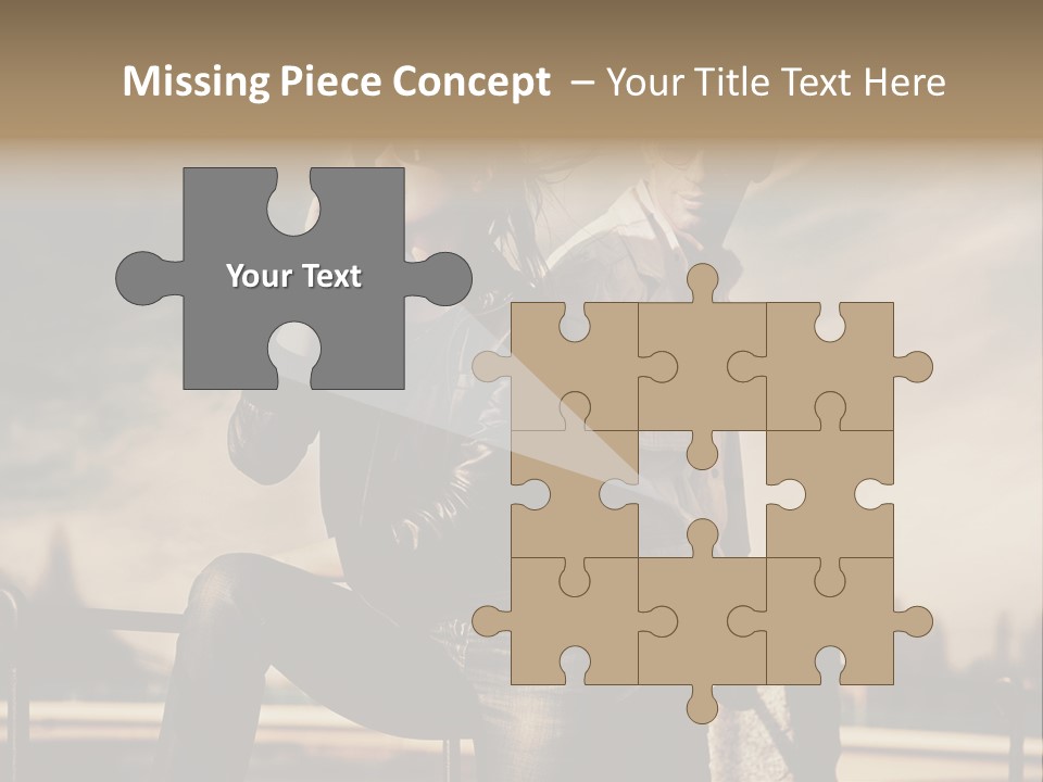 Person Y Fashion PowerPoint Template