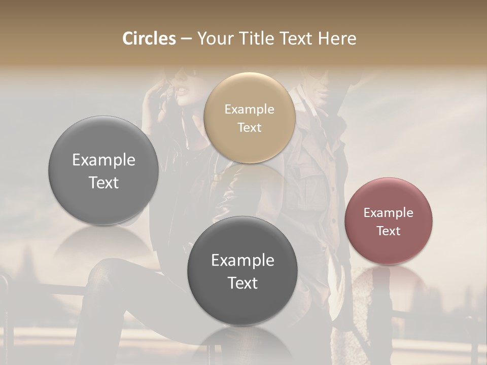 Person Y Fashion PowerPoint Template