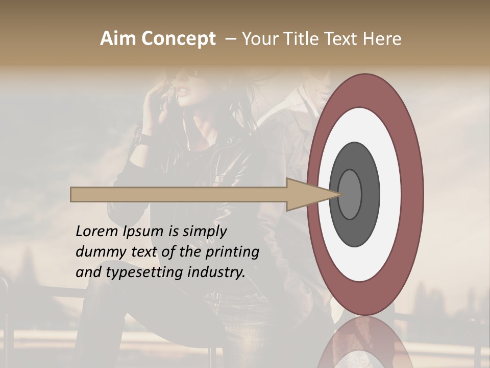 Person Y Fashion PowerPoint Template