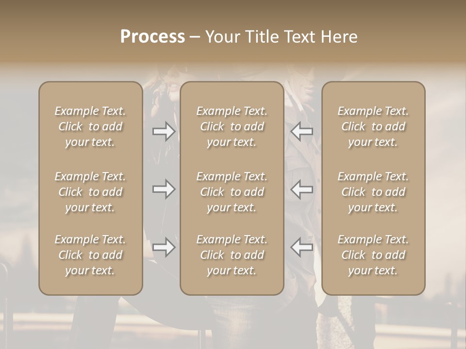 Person Y Fashion PowerPoint Template