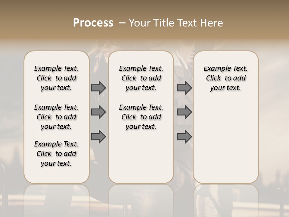 Person Y Fashion PowerPoint Template