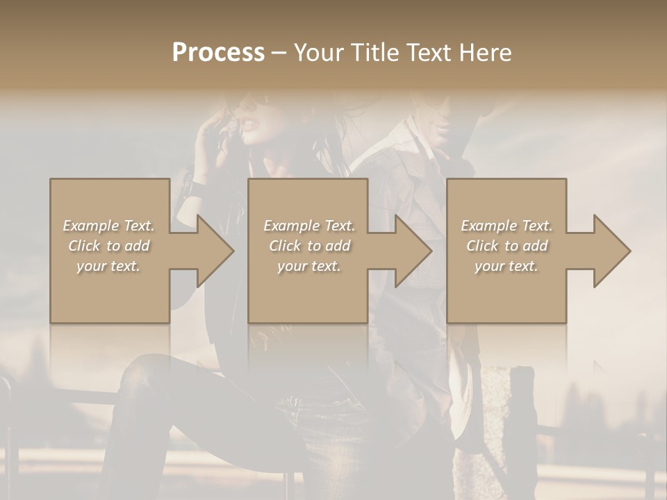 Person Y Fashion PowerPoint Template