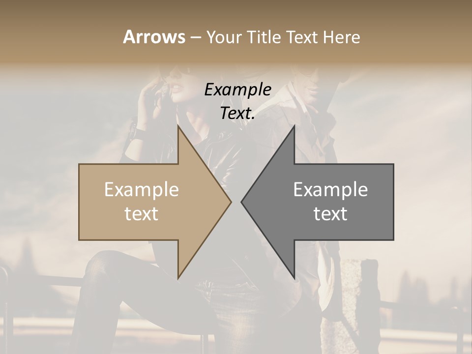 Person Y Fashion PowerPoint Template