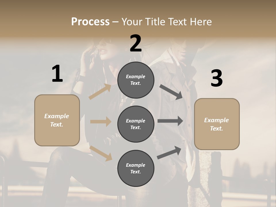 Person Y Fashion PowerPoint Template