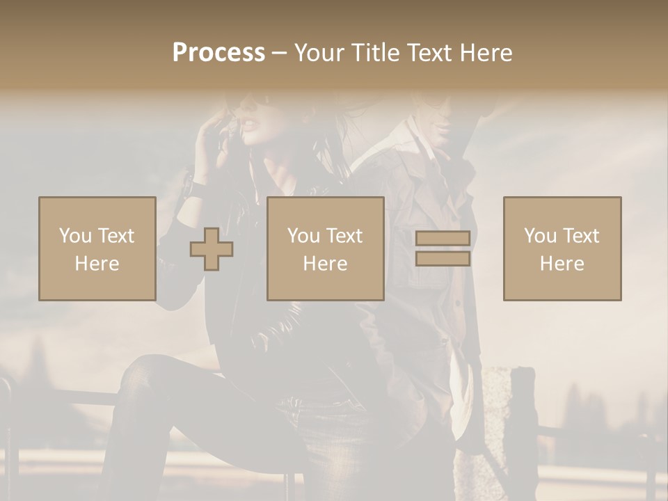 Person Y Fashion PowerPoint Template