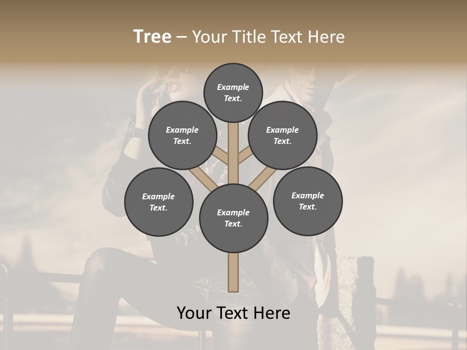 Person Y Fashion PowerPoint Template