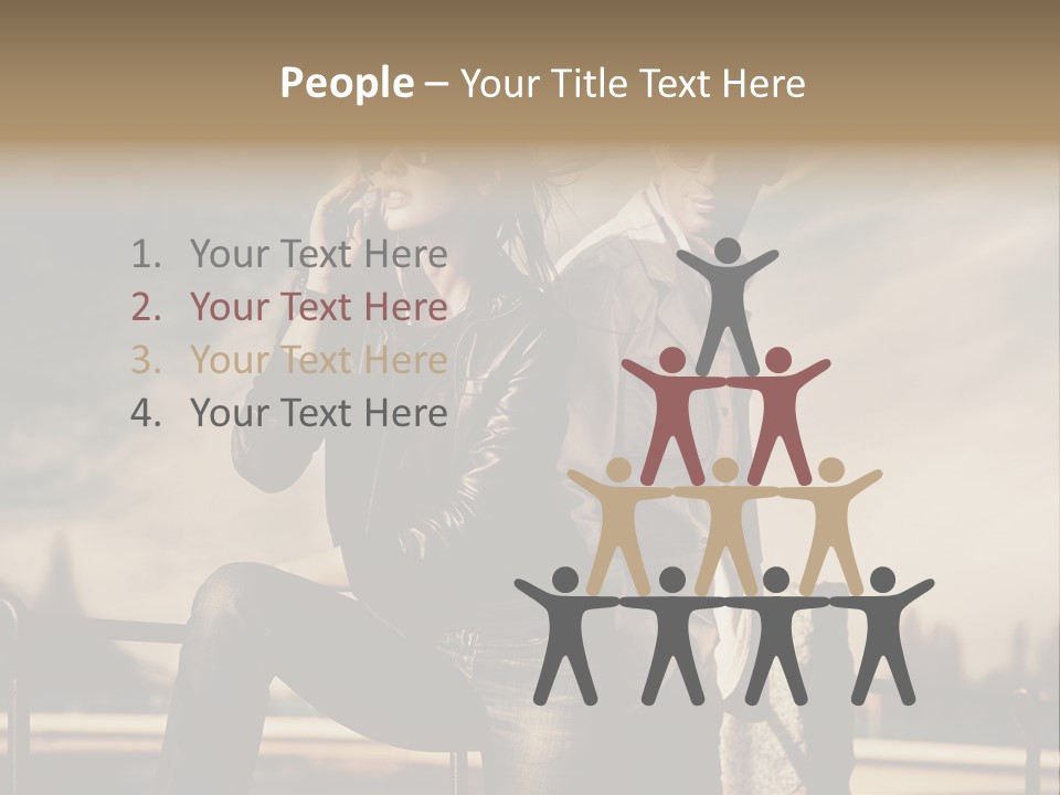 Person Y Fashion PowerPoint Template