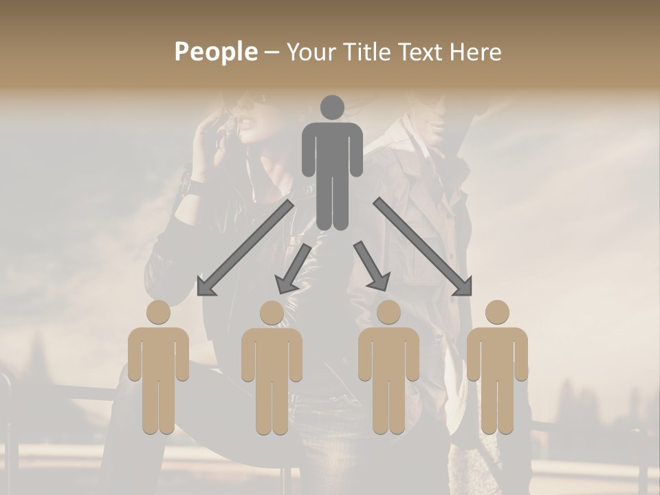 Person Y Fashion PowerPoint Template