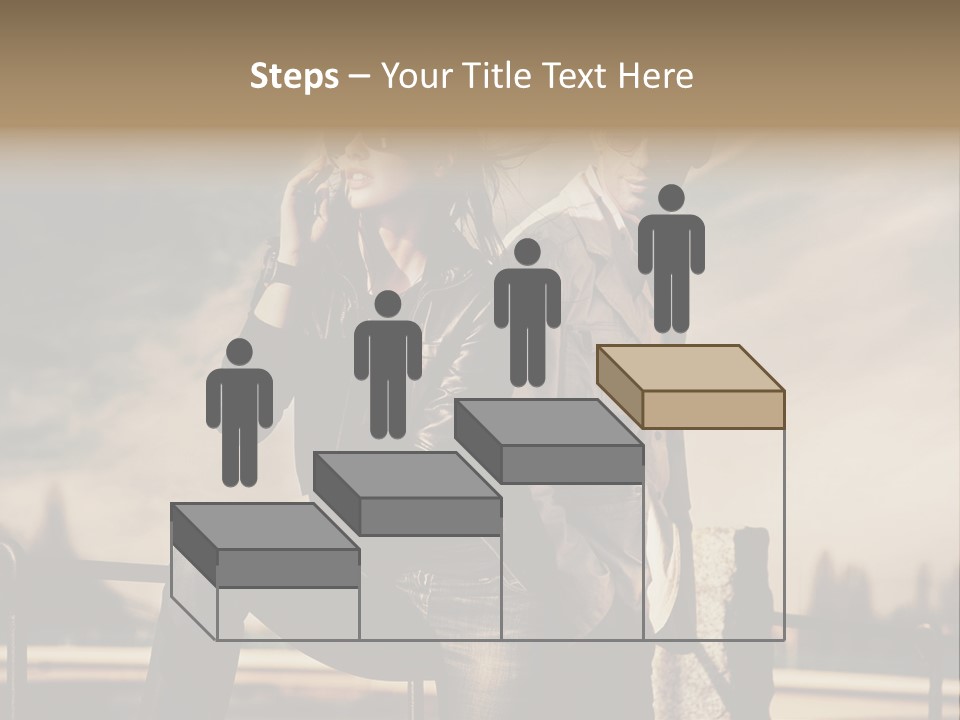 Person Y Fashion PowerPoint Template