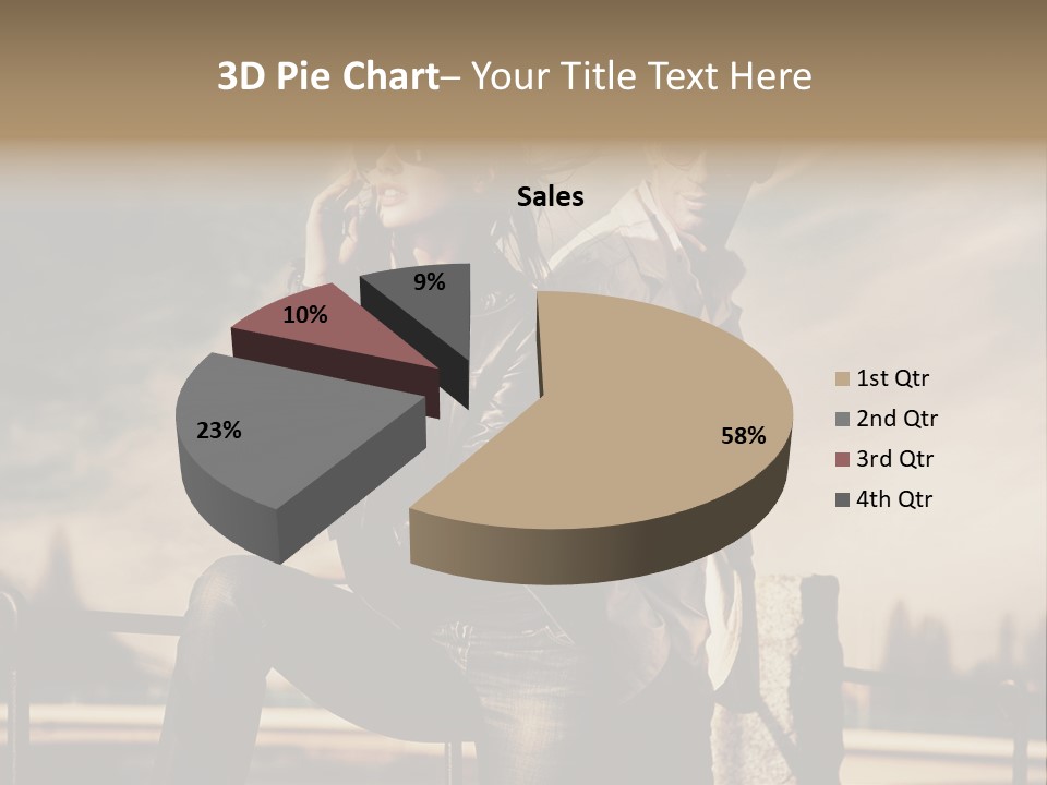 Person Y Fashion PowerPoint Template