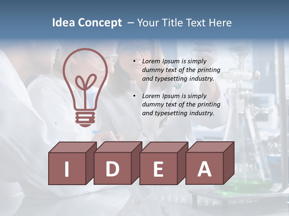 Discovery Laboratory Chemistry PowerPoint Template