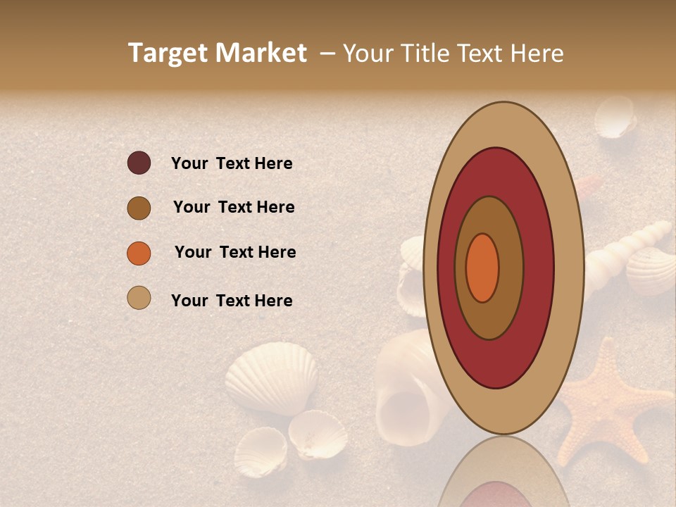 Vacation Souvenir Starfish PowerPoint Template