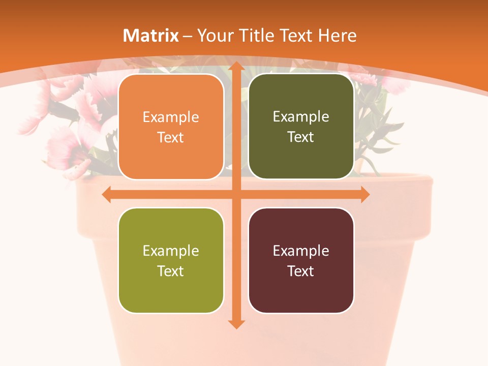 Stilllife Botany Shovel PowerPoint Template